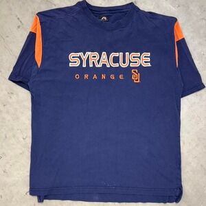Vintage Syracuse University Orange Embroidered Pro Player Shirt